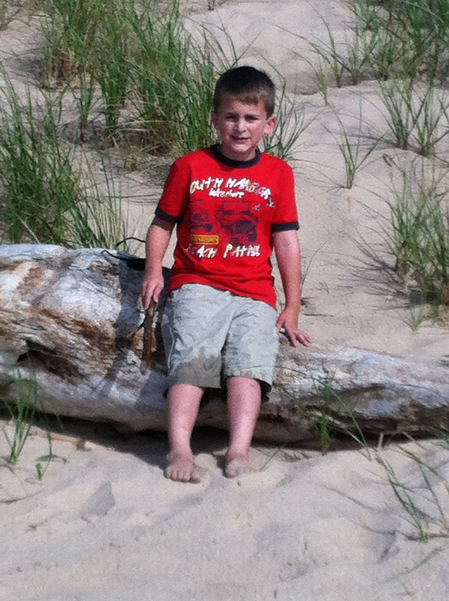 Bowen Garrison as a child